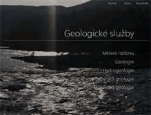 Tablet Screenshot of geosl.cz